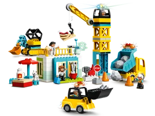 Tower Crane & Construction van LEGO – productfoto 5 van 14