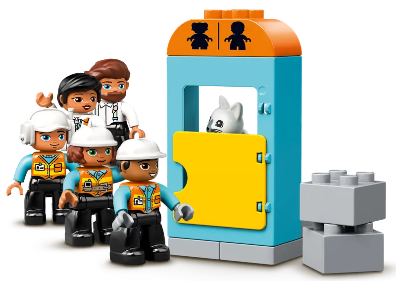 Tower Crane & Construction van LEGO – productfoto 6 van 14