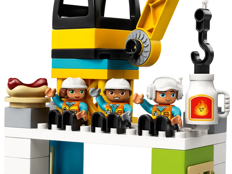 Tower Crane & Construction van LEGO – productfoto 7 van 14