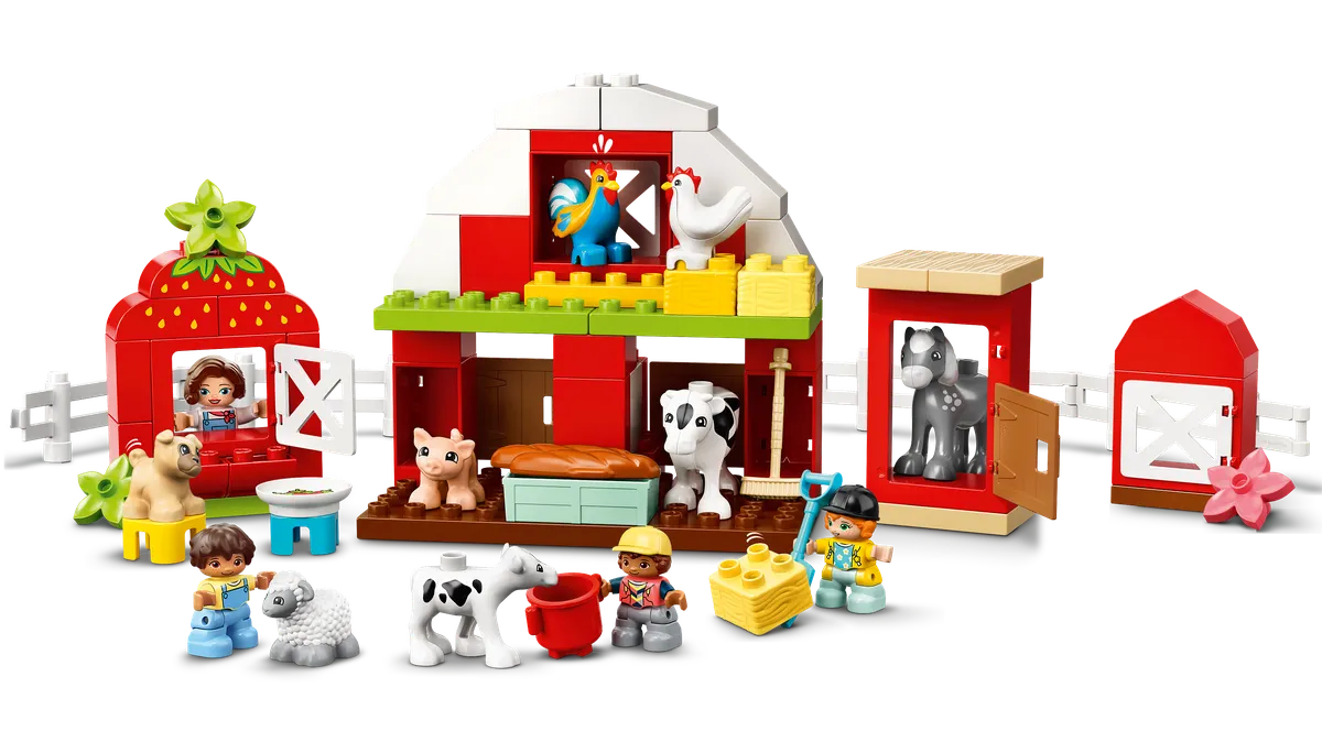 LEGO Barn, Tractor & Farm Animal Care (10952) - Bild 1