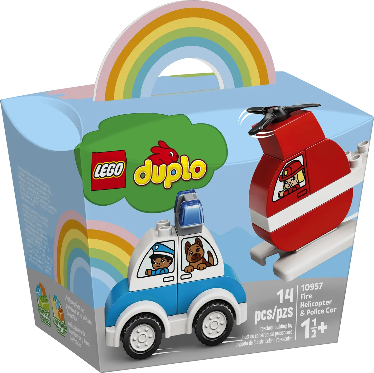 LEGO Fire Helicopter & Police Car (10957) - Bild 2