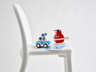 Fire Helicopter & Police Car från LEGO – produktbild 8 av 8