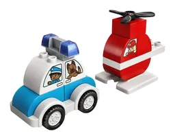 LEGO Fire Helicopter & Police Car (10957)