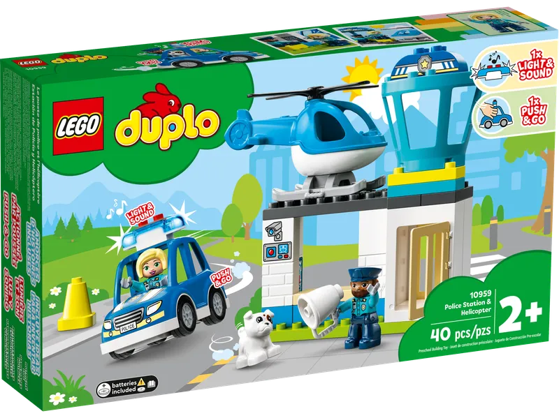 Police Station & Helicopter von LEGO – Produktfoto 2 von 10
