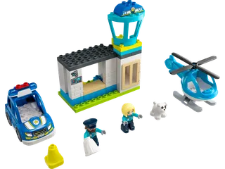 Police Station & Helicopter von LEGO – Produktfoto 3 von 10