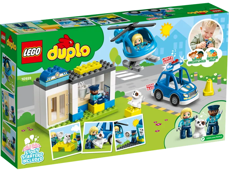 Police Station & Helicopter von LEGO – Produktfoto 8 von 10
