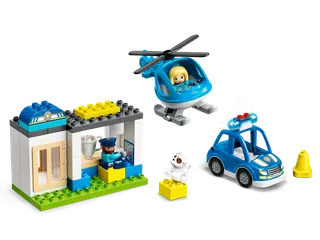 Police Station & Helicopter von LEGO – Produktfoto 1 von 10