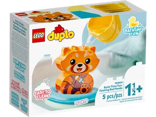 Bath Time Fun: Floating Red Panda de LEGO – photo du produit 2 sur 6