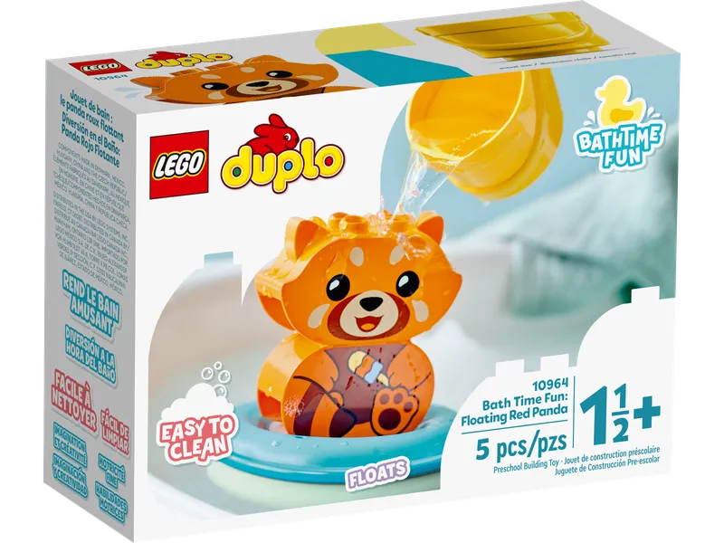 Bath Time Fun: Floating Red Panda de LEGO – photo du produit 2 sur 6
