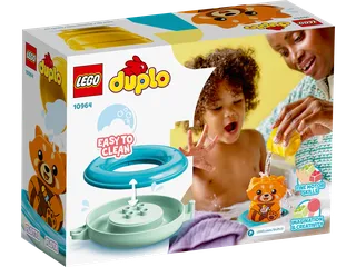 Bath Time Fun: Floating Red Panda de LEGO – photo du produit 5 sur 6