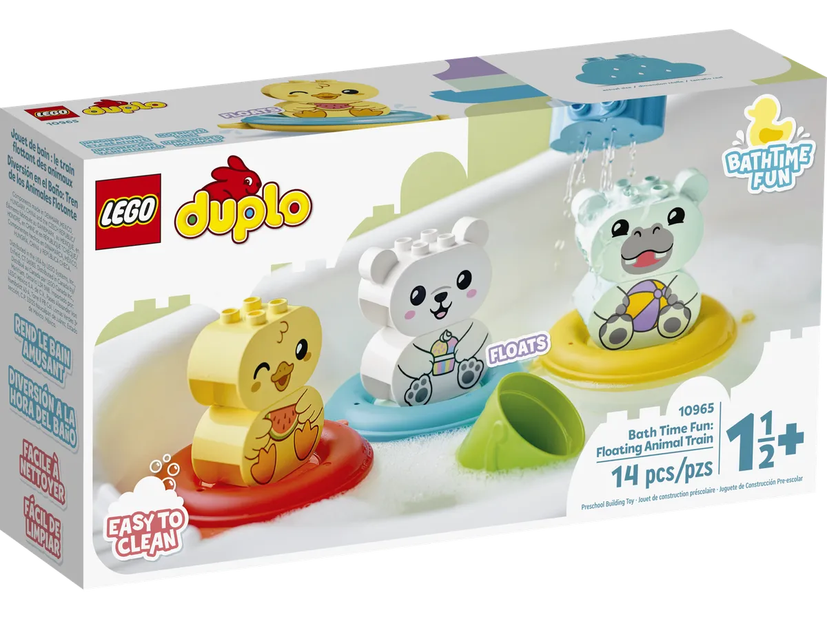 LEGO Bath Time Fun: Floating Animal Train (10965) - Bild 1