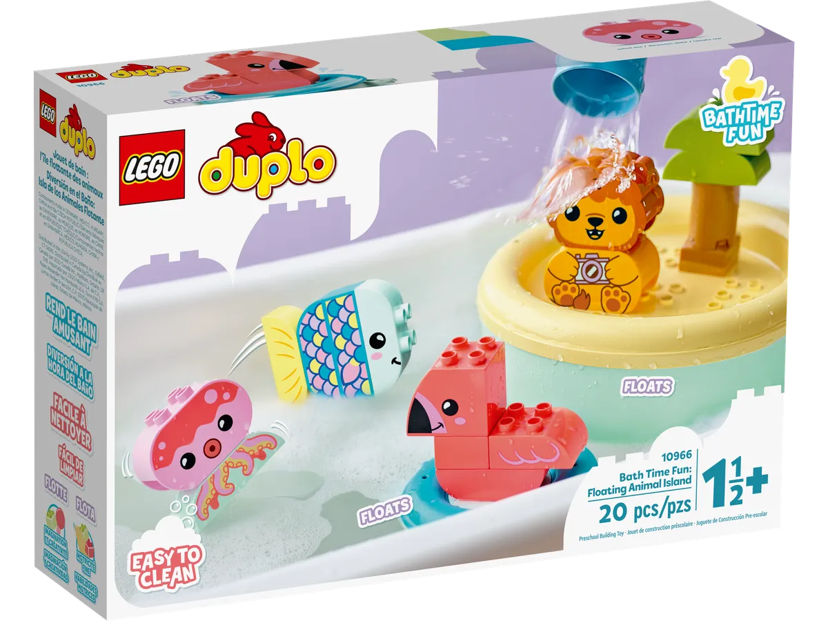 LEGO Bath Time Fun: Floating Animal Island (10966) - Bild 1