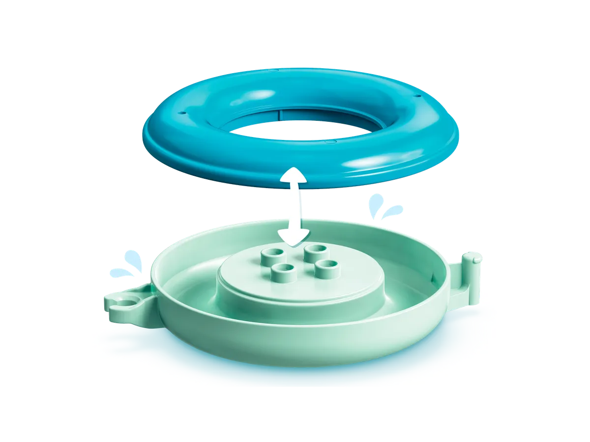LEGO Bath Time Fun: Floating Animal Island (10966) - Bild 4