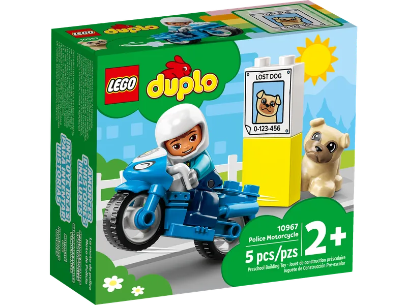 Politiemotor van LEGO – productfoto 2 van 7