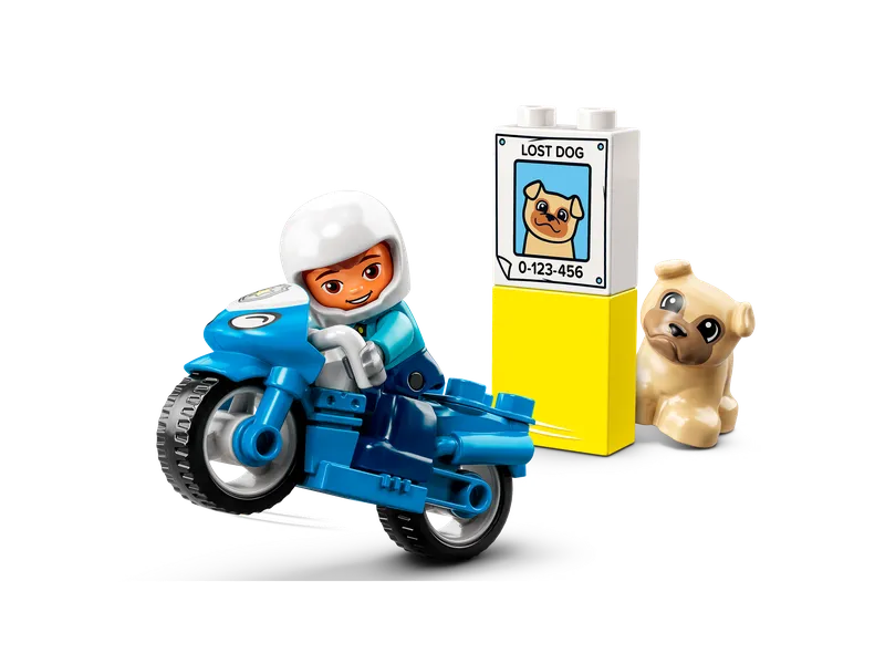 Politiemotor van LEGO – productfoto 4 van 7
