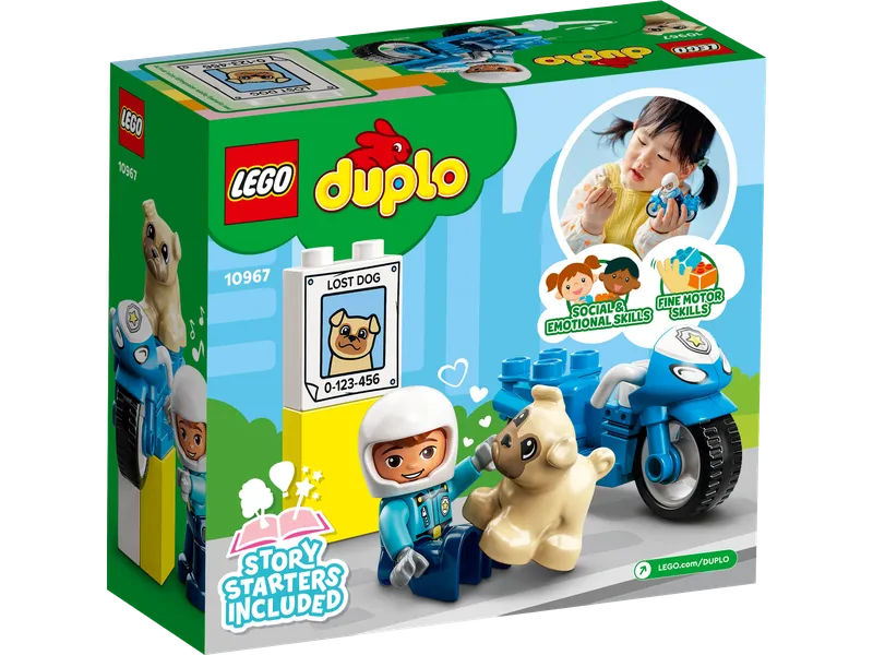 Politiemotor van LEGO – productfoto 5 van 7