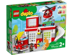 LEGO Fire Station & Helicopter (10970) - afbeelding 1