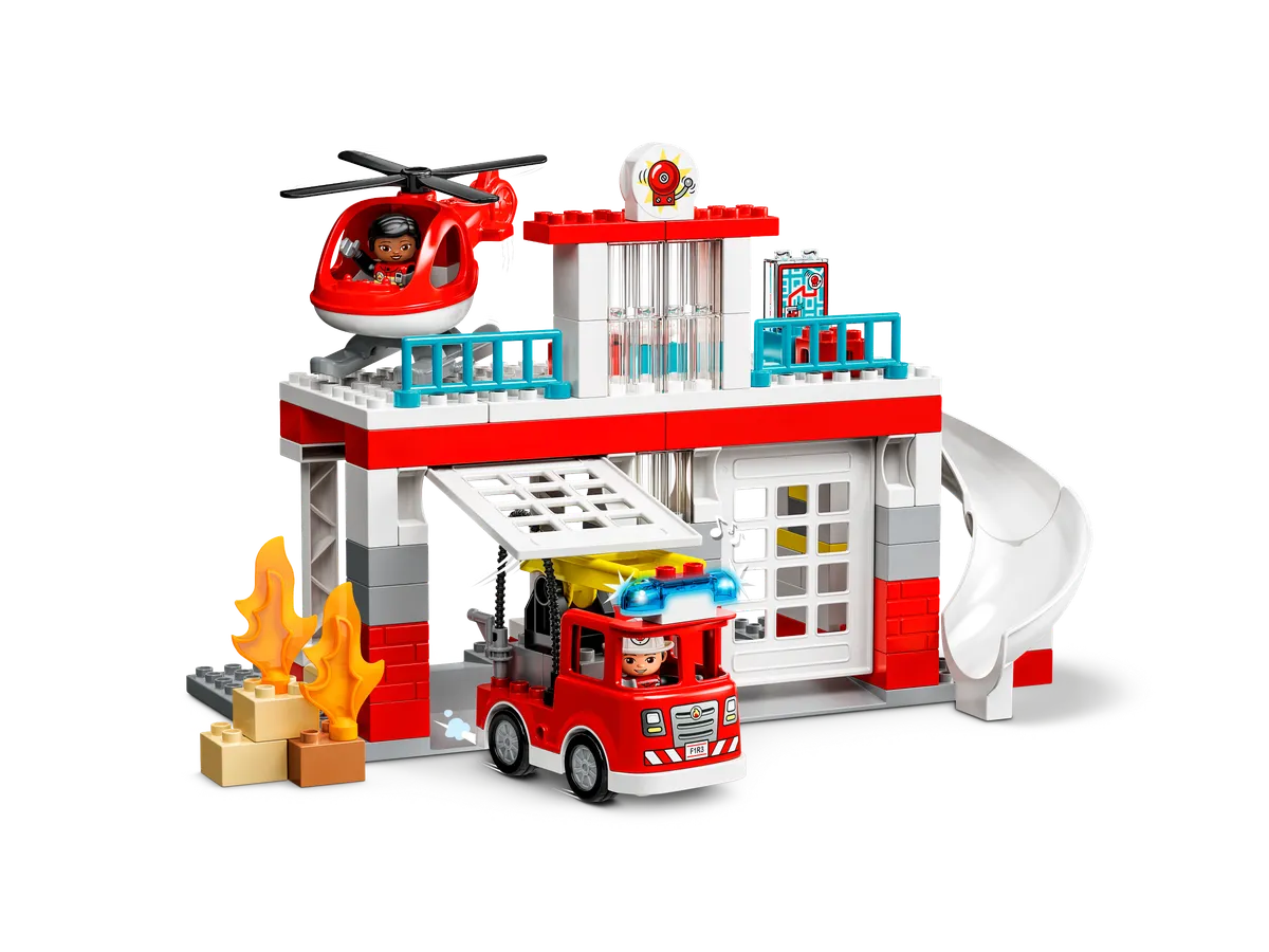 LEGO Fire Station & Helicopter (10970) - image 2