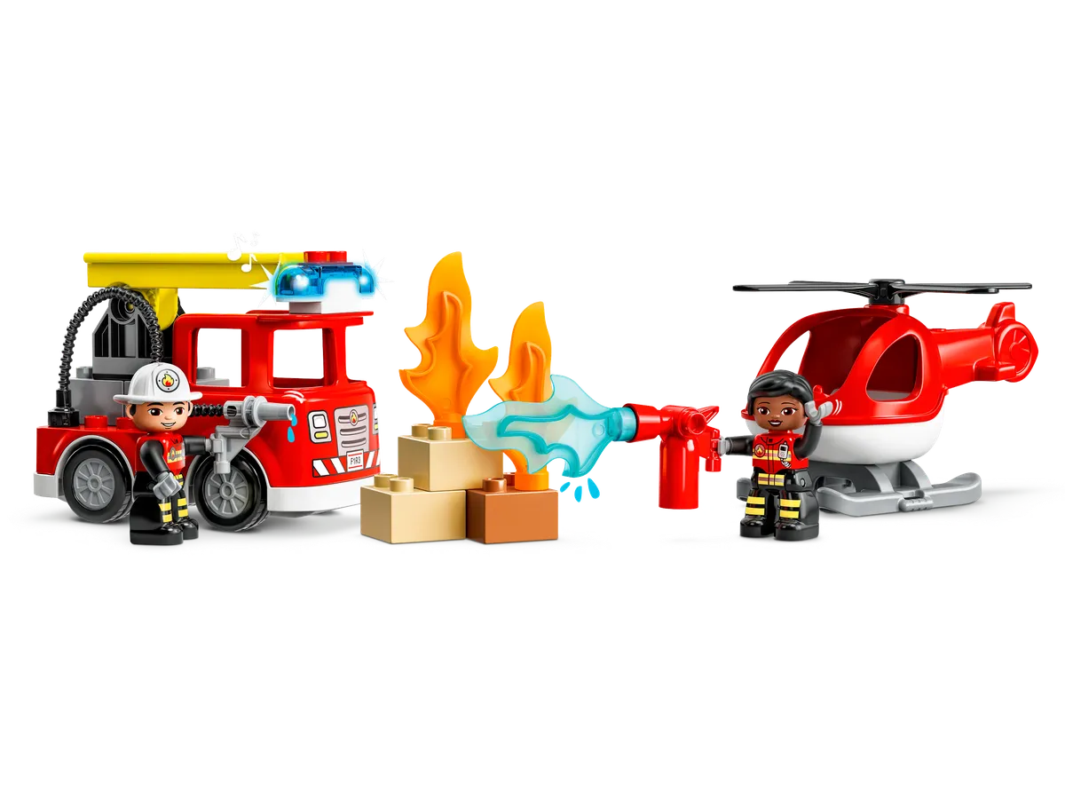 LEGO Fire Station & Helicopter (10970) - image 3