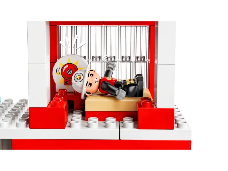 Fire Station & Helicopter van LEGO – productfoto 5 van 11