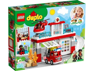 Fire Station & Helicopter van LEGO – productfoto 8 van 11