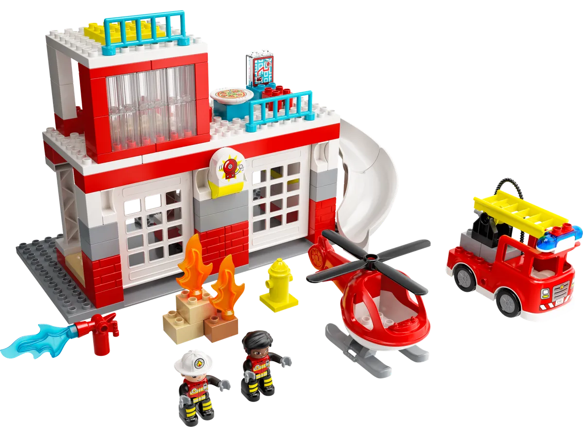 LEGO Fire Station & Helicopter (10970)