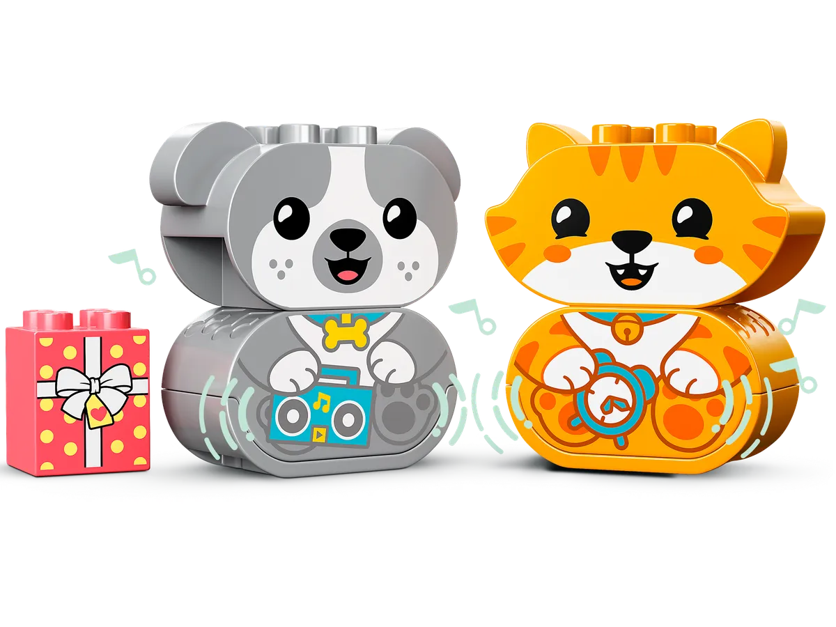 LEGO My First Puppy & Kitten With Sounds (10977) - Bild 2