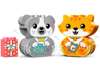 My First Puppy & Kitten With Sounds fra LEGO – produktbillede 3 af 6