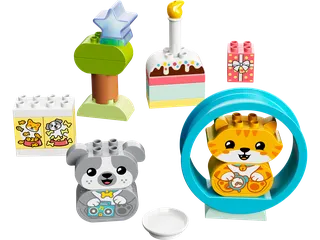 My First Puppy & Kitten With Sounds fra LEGO – produktbillede 1 af 6