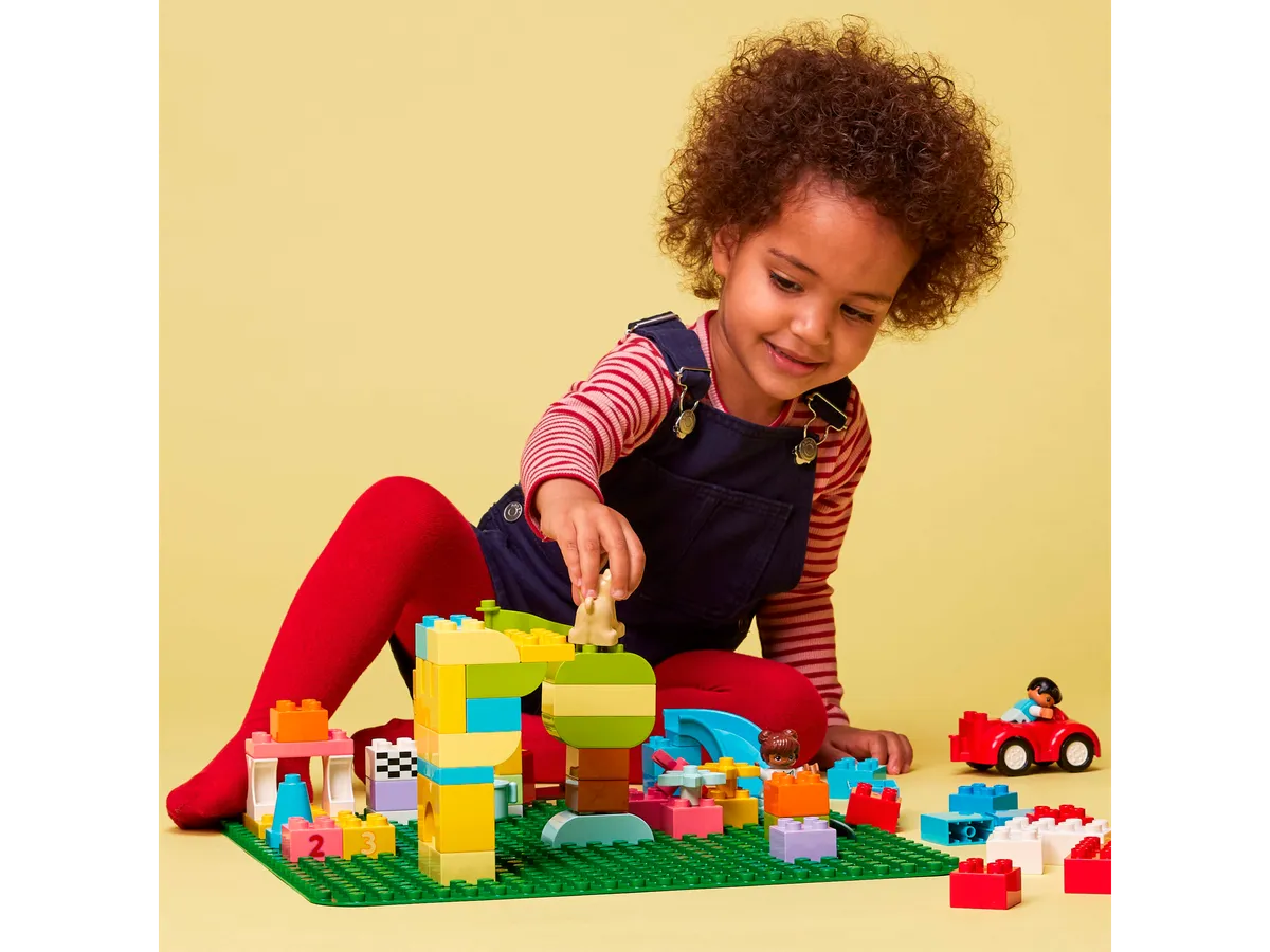 LEGO LEGO® DUPLO® Green Building Plate (10980) - Bild 2