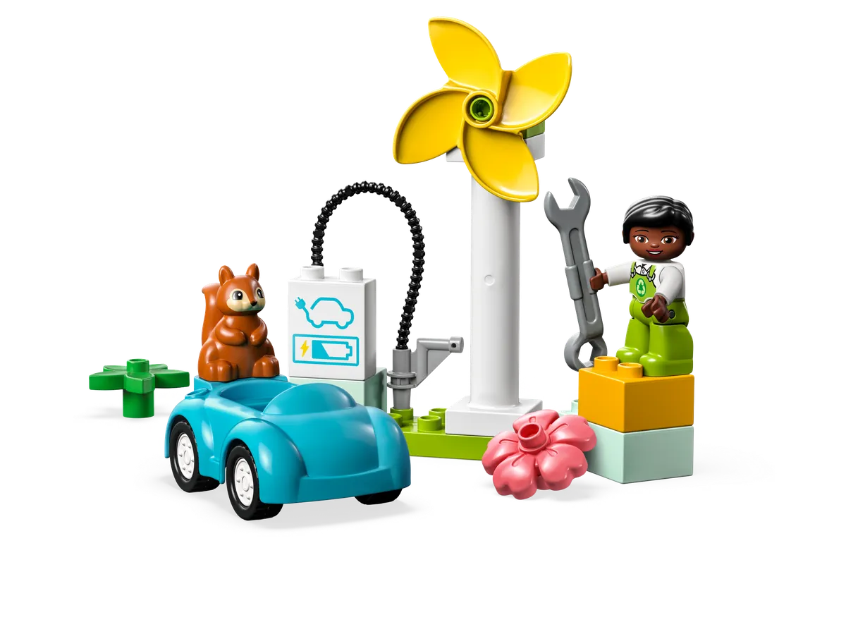 LEGO Wind Turbine and Electric Car (10985)