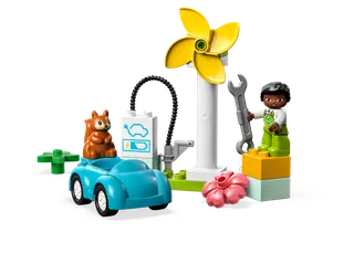 Wind Turbine and Electric Car de LEGO – photo du produit 1 sur 7