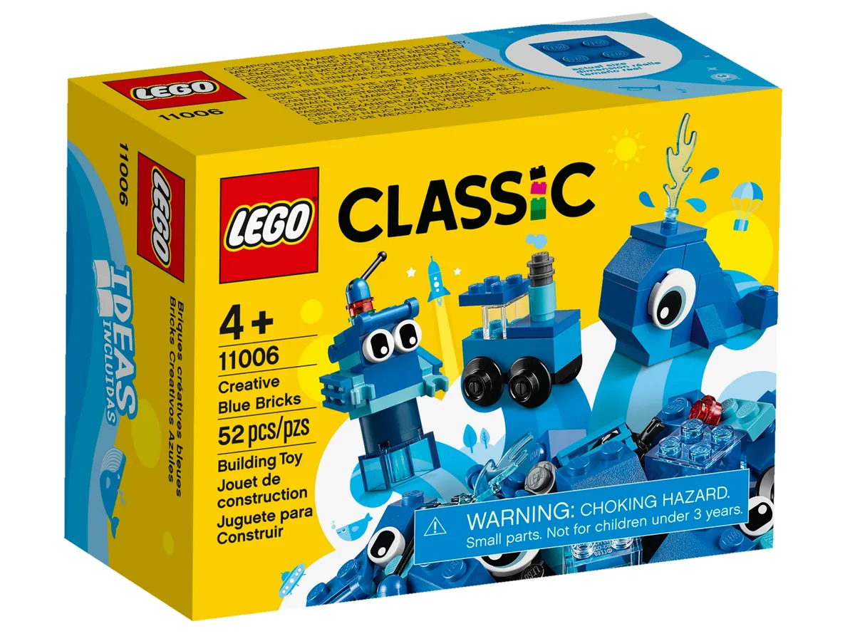 LEGO Creative Blue Bricks (11006) - afbeelding 1
