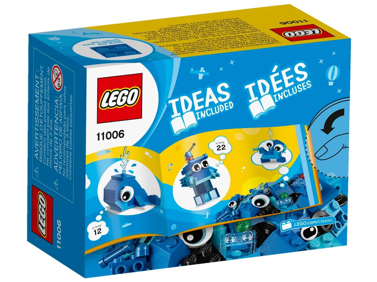 LEGO Creative Blue Bricks (11006) - afbeelding 4