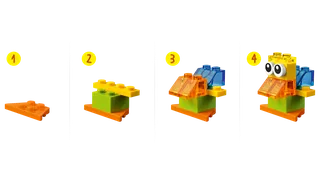 Creative Transparent Bricks van LEGO – productfoto 12 van 16