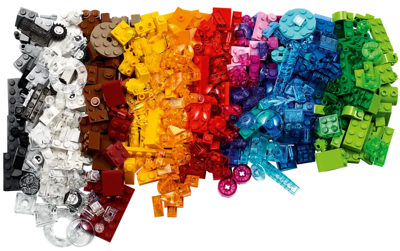 Creative Transparent Bricks van LEGO – productfoto 3 van 16