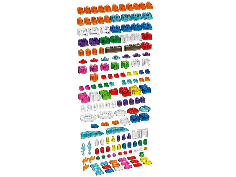 Creative Transparent Bricks van LEGO – productfoto 4 van 16