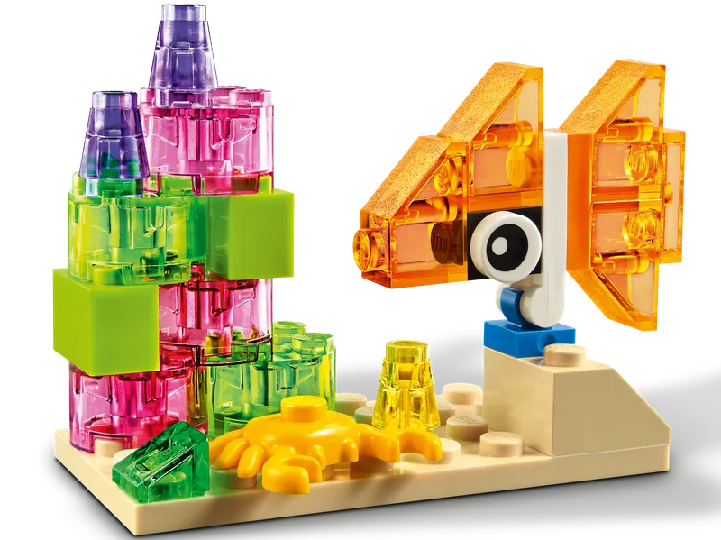 Creative Transparent Bricks van LEGO – productfoto 8 van 16