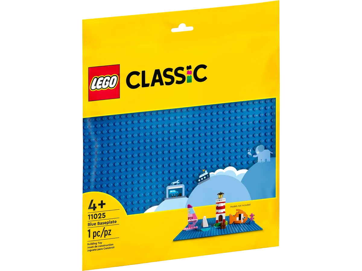 LEGO Blue Baseplate (11025) - image 1