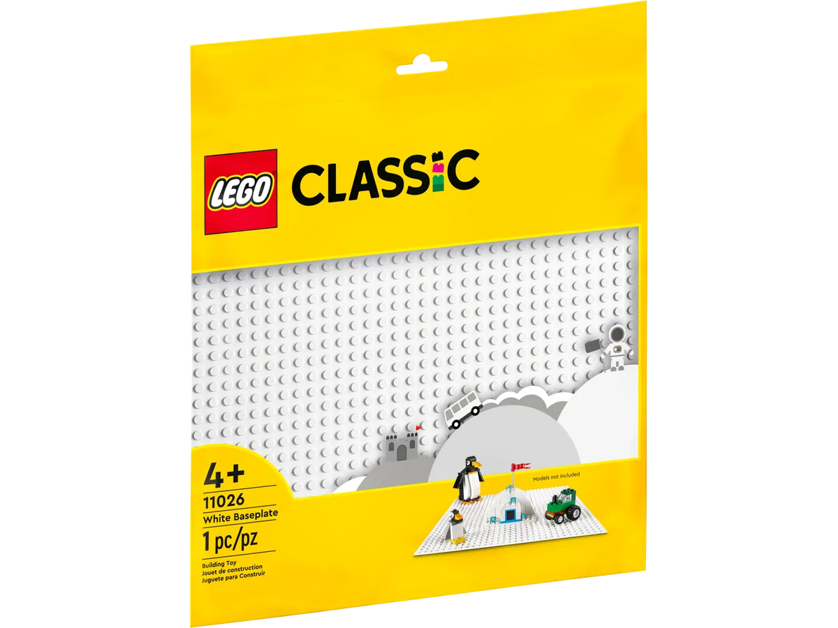 LEGO White Baseplate (11026) - afbeelding 1