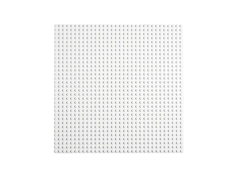 White Baseplate de LEGO – photo du produit 3 sur 5
