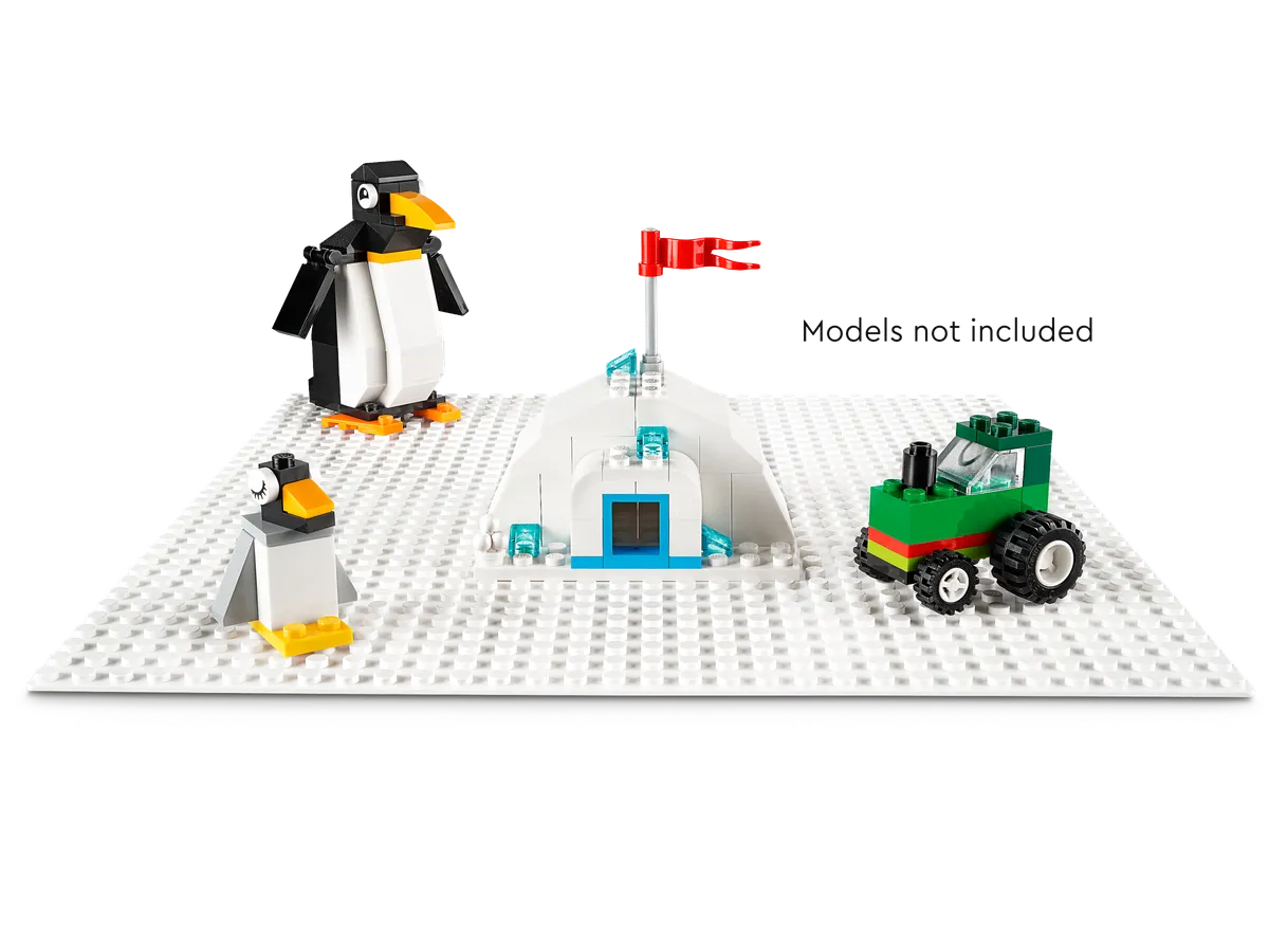 LEGO White Baseplate (11026) - afbeelding 3
