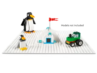 White Baseplate de LEGO – photo du produit 4 sur 5