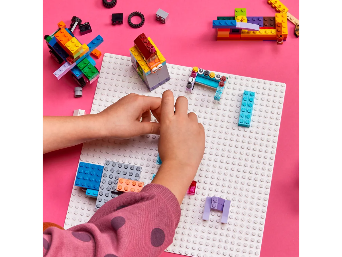LEGO White Baseplate (11026) - afbeelding 4