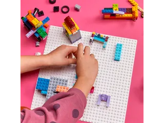 White Baseplate de LEGO – photo du produit 5 sur 5