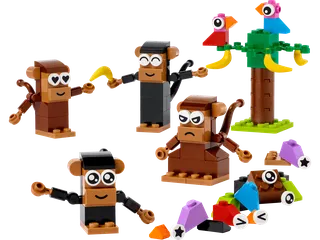 Creative Monkey Fun fra LEGO – produktfoto 1 af 6