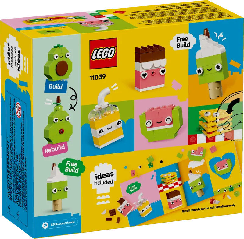 Creatieve etensvriendjes van LEGO – productfoto 12 van 12