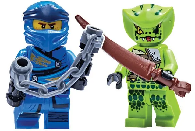 Jay vs. Lasha by LEGO – product photo