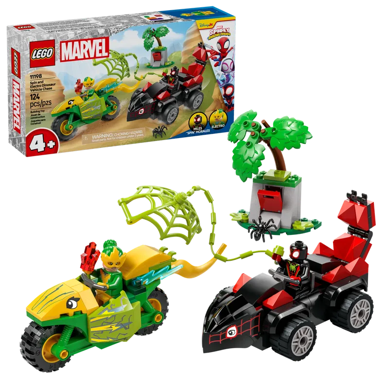 Spin and Electro Dinosaur Vehicle Chase från LEGO – produktbild 2 av 8