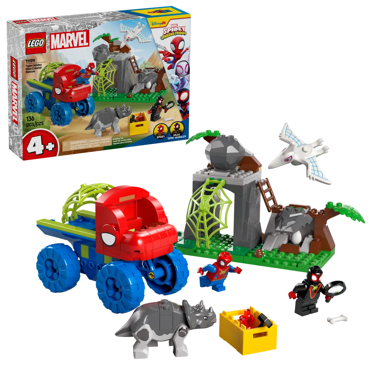 LEGO Team Spidey Dino Crawler Rescue (11199) - Bild 8
